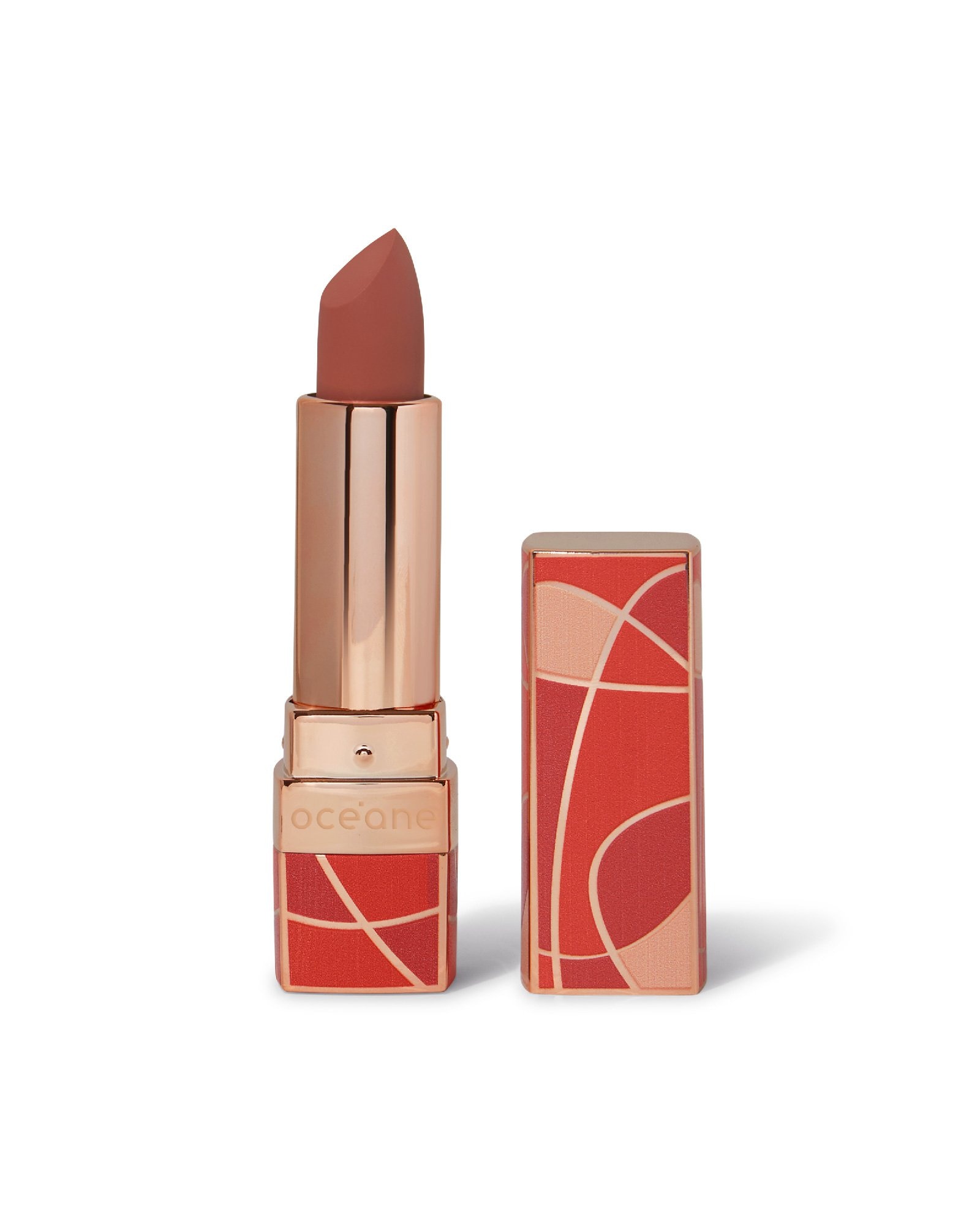 Batom semi-matte Capri lipstick beloved 3,5g vinho | Océane