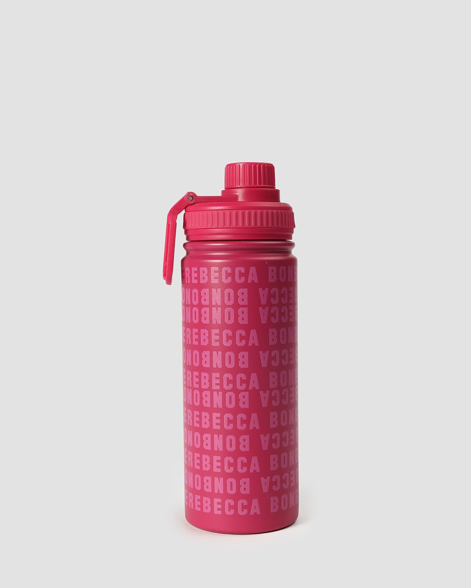 Garrafa squeeze infantil térmica RB lettering 500ml - Rosa | Rebecca Bonbon