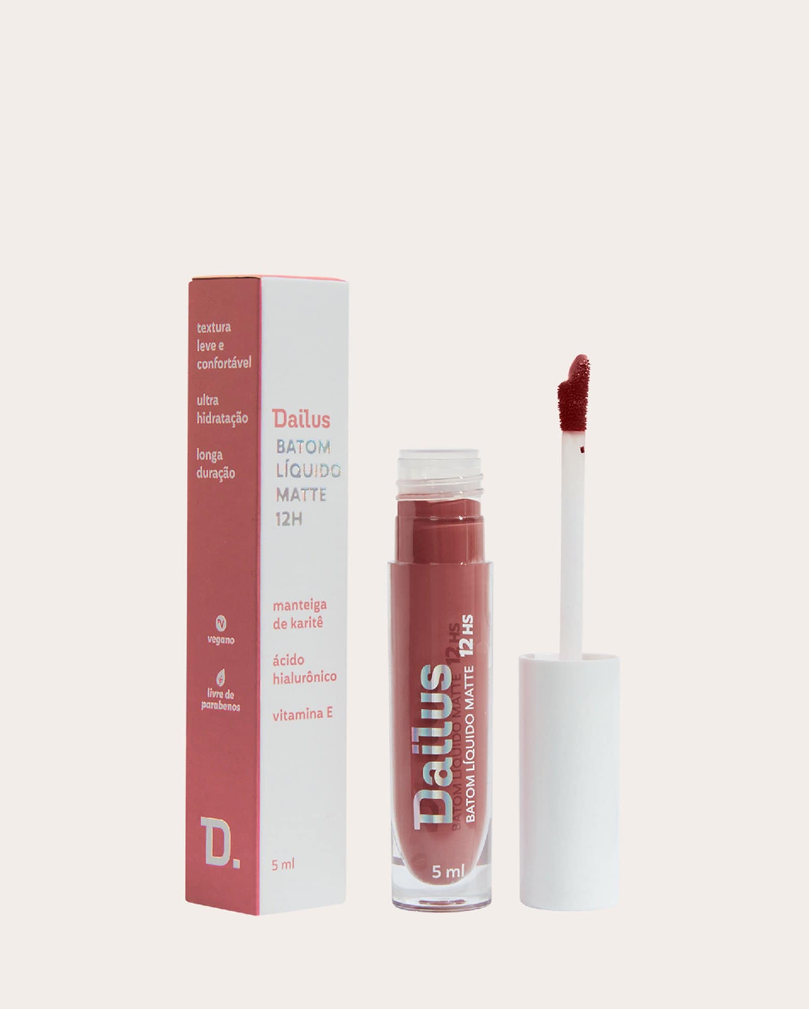 Batom líquido matte 12h Sissone 5ml | Dailus