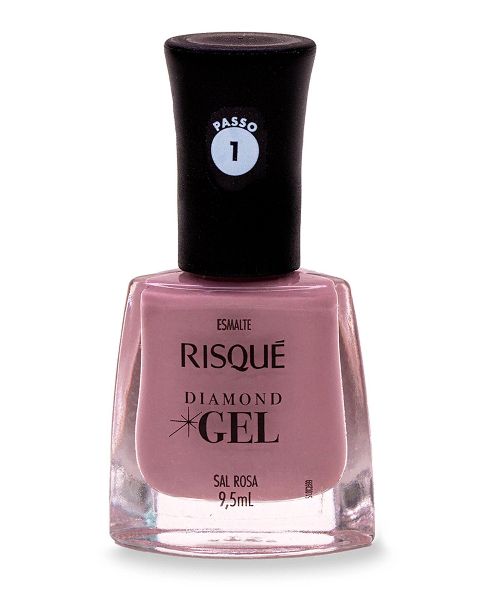 Esmalte cremoso Diamond Gel Sal Rosa 9,5ml | Risqué