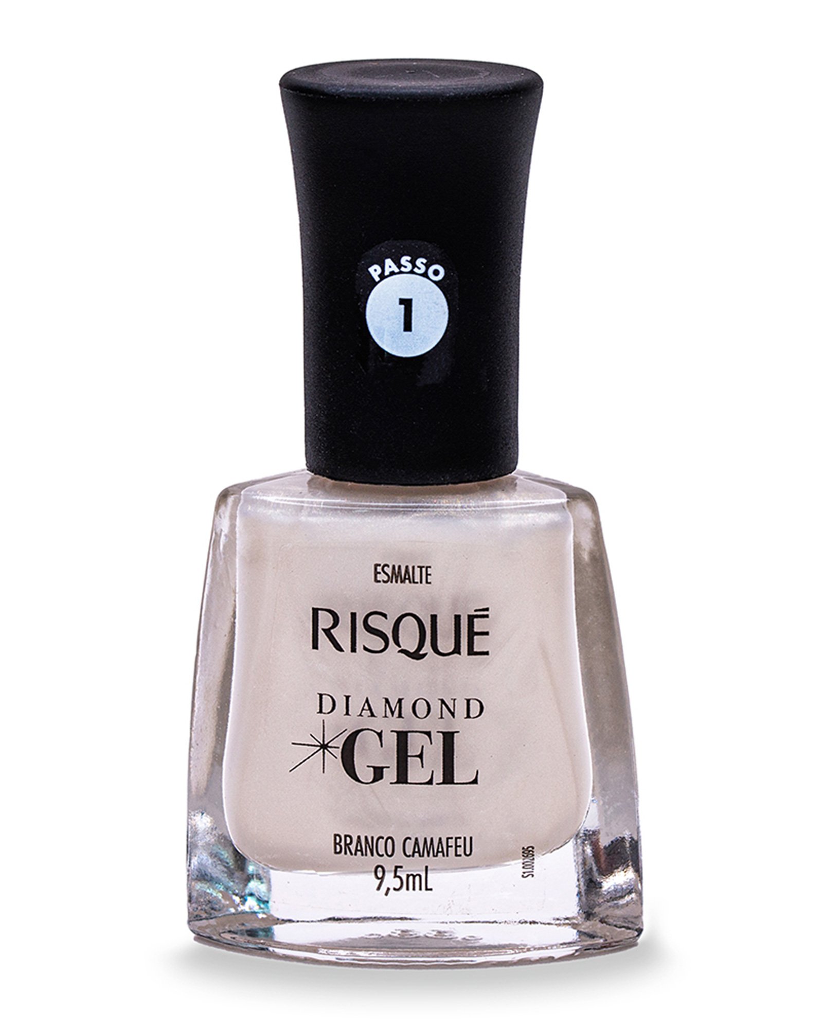 Esmalte Diamond Gel Branco Camafeu 9,5ml | Risqué