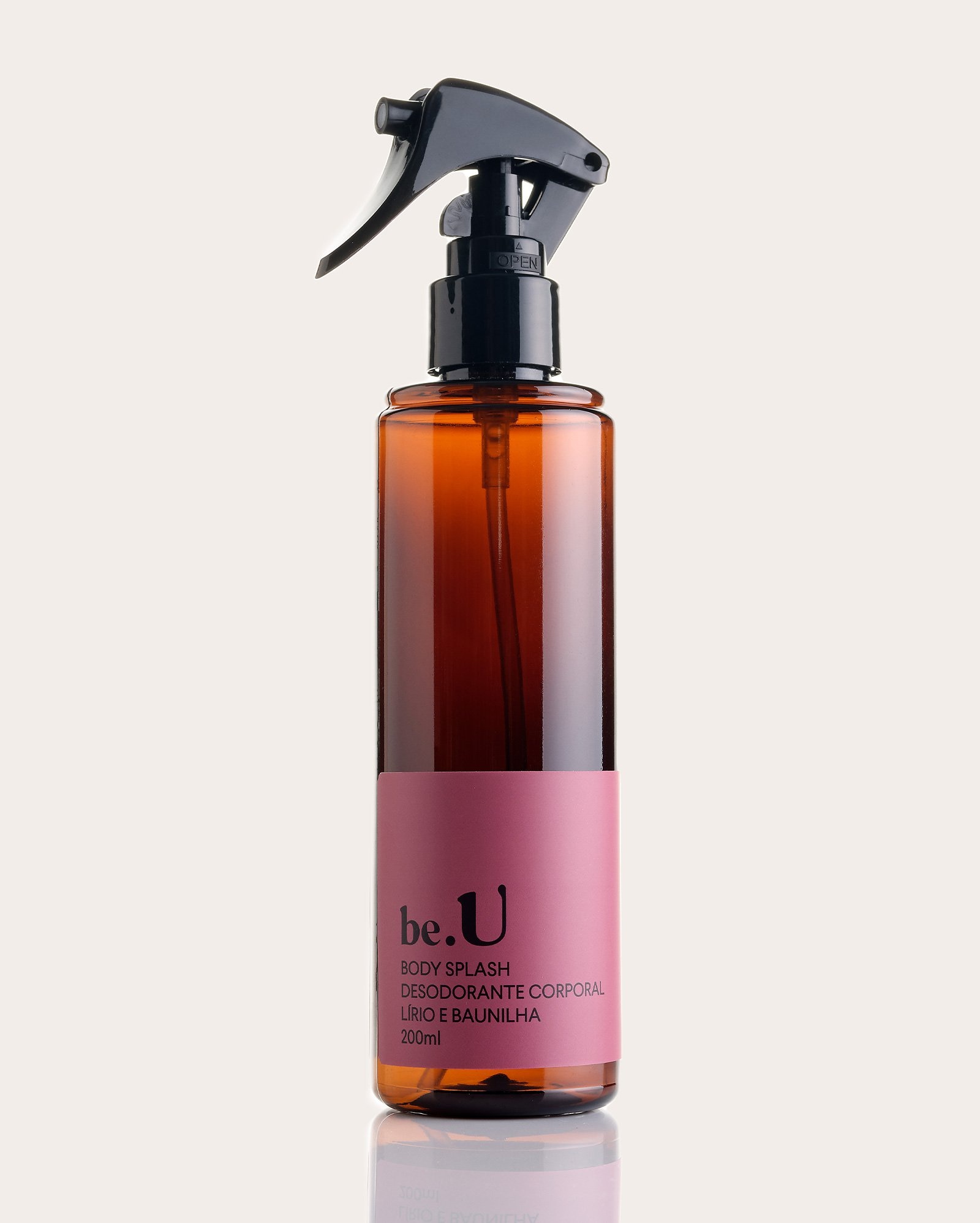 Body splash Lírio e Baunilha 200ml | be.U by Riachuelo