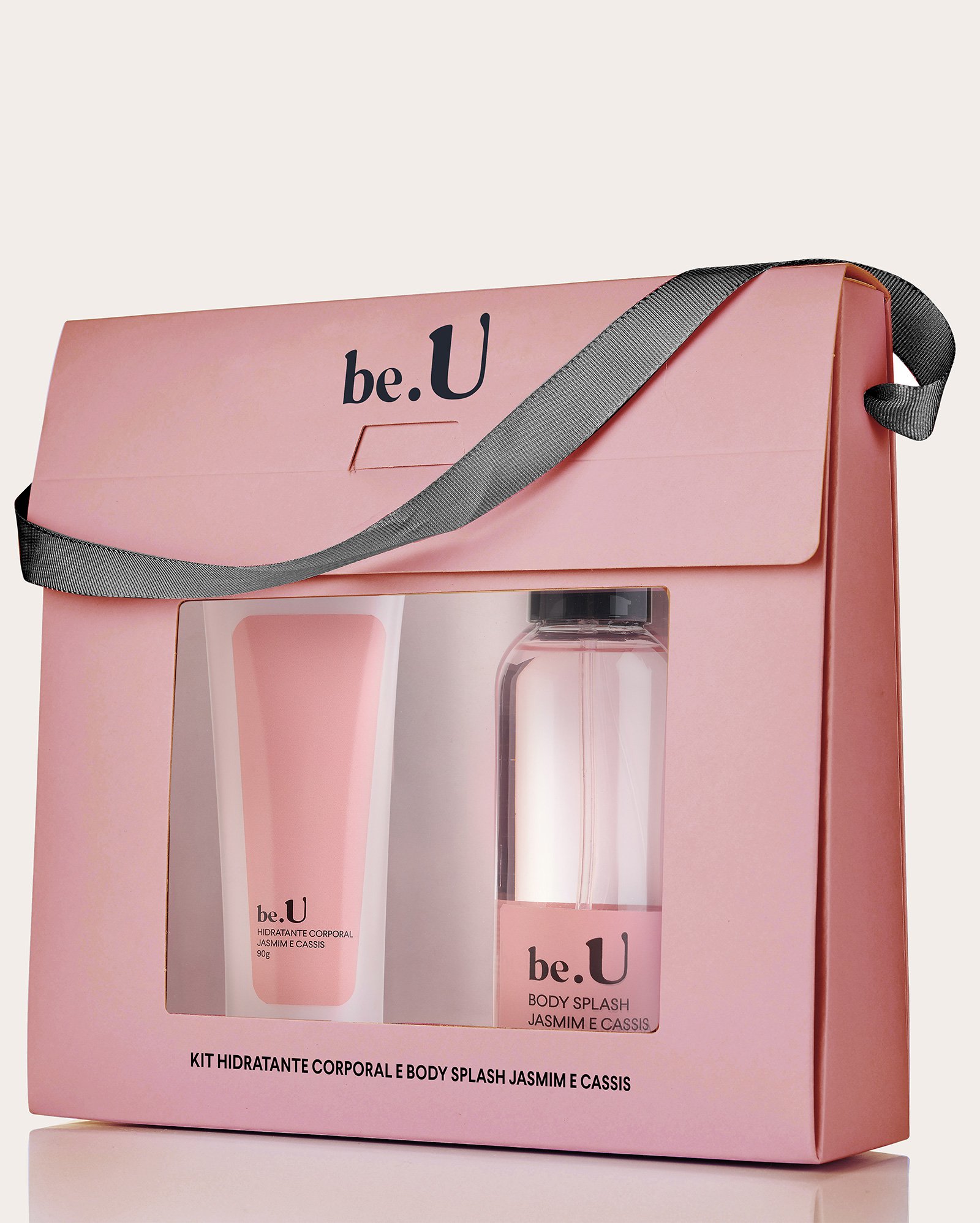 Kit hidratante corporal 90g + body splash Jasmim e Cassis 120ml | be.U by Riachuelo