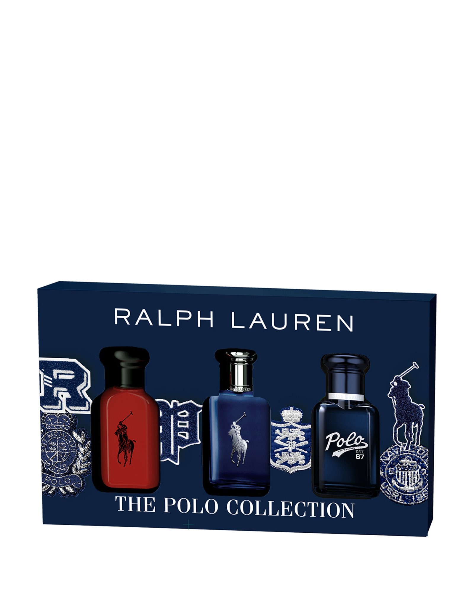 Kit perfume masculino Word of Polo Blue EDT 40ml + Polo Red EDT 40ml + Polo 67 EDT 40ml | Ralph Lauren