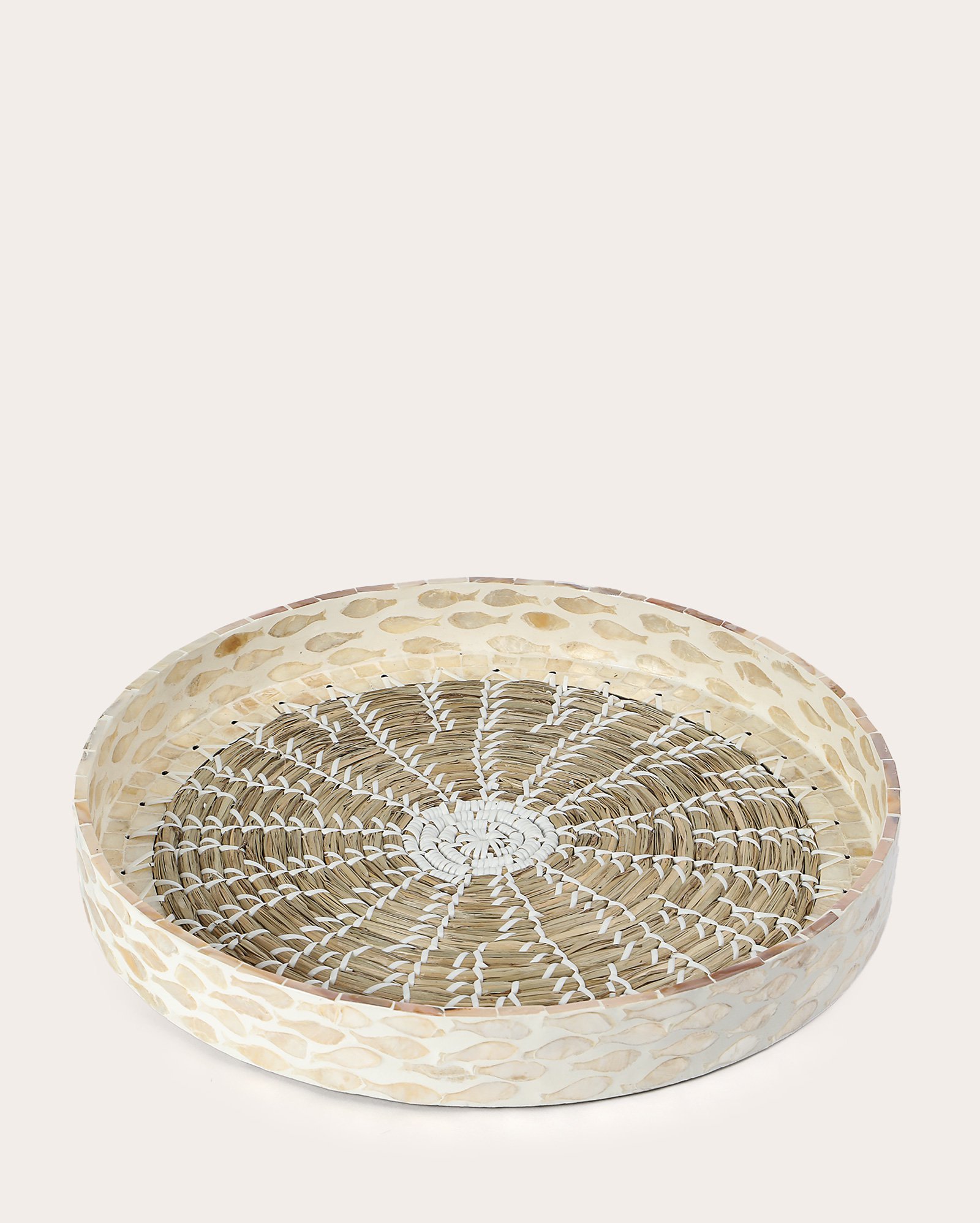 Bandeja decorativa Olavo 40cm multicor | Casa Riachuelo