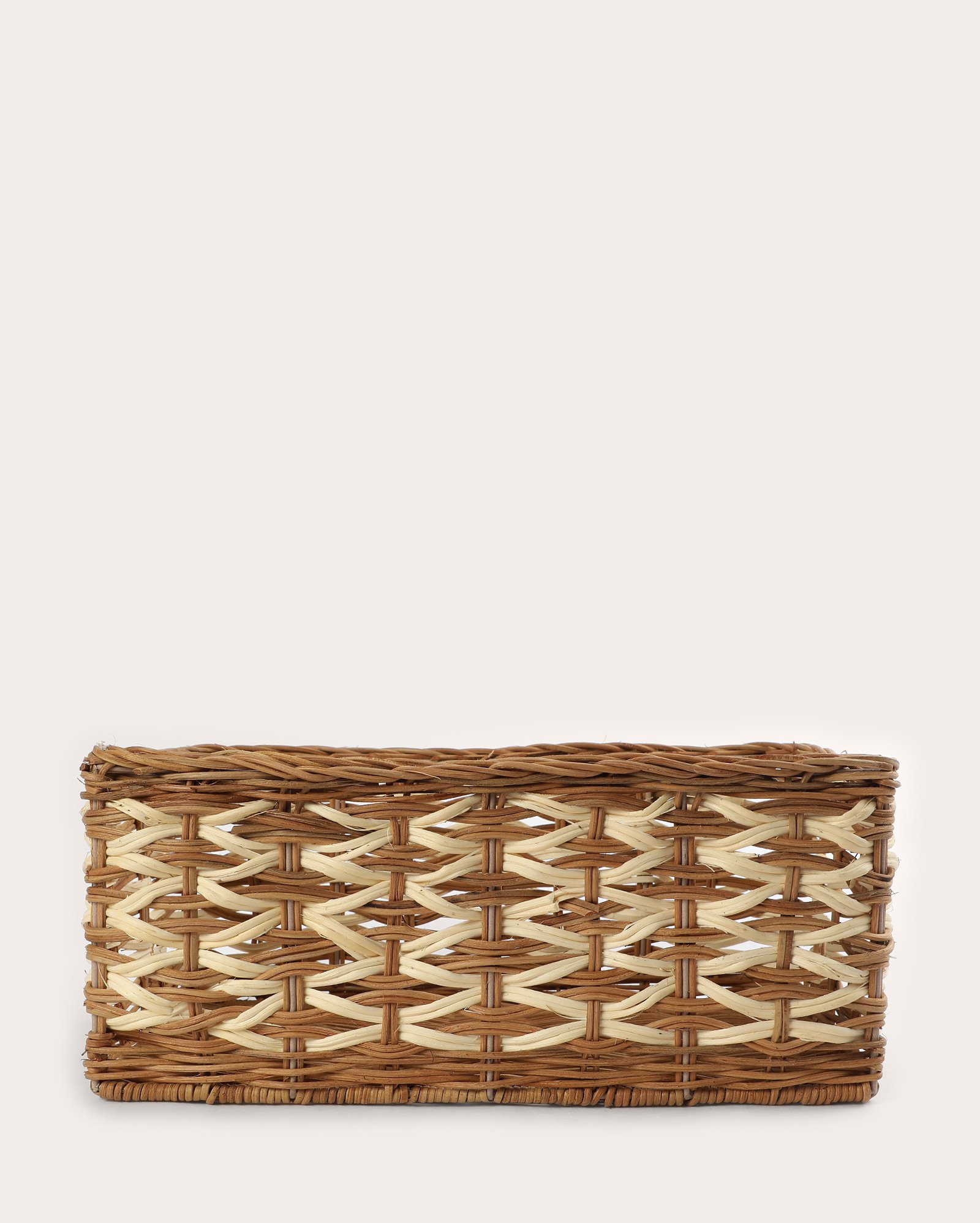 Cesto organizador M Bia 30x20cm bege | Casa Riachuelo