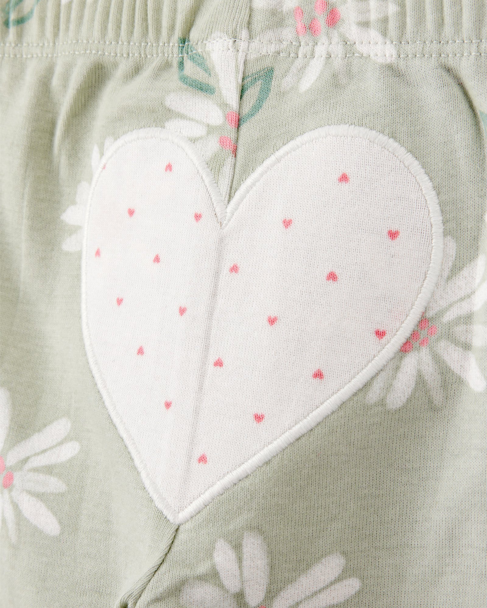Conjunto longo bebê 3 peças floral poá multicor | Carter's