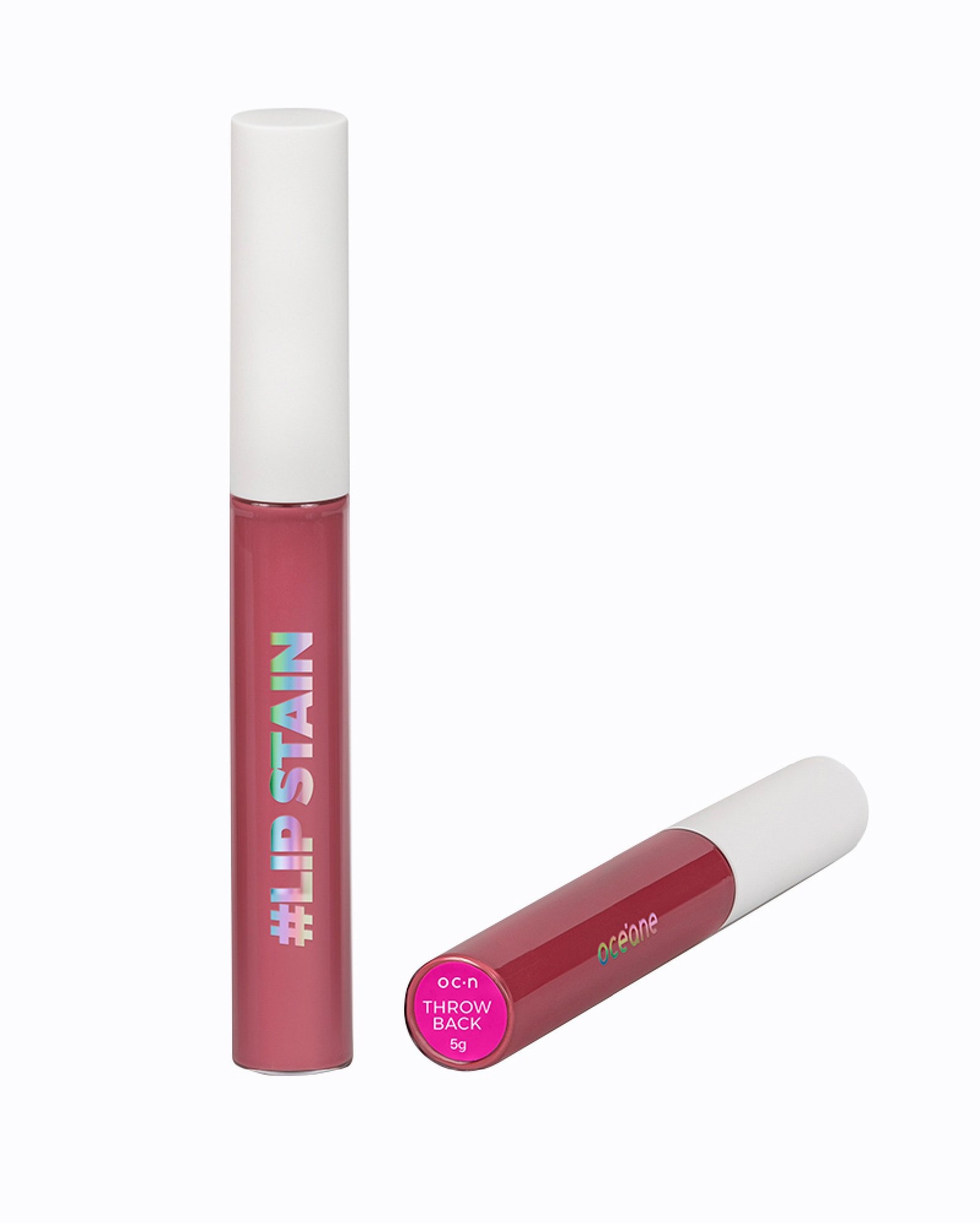 Batom líquido Lip Stain Larissa Manoela cor throwback 5,0g | Océane