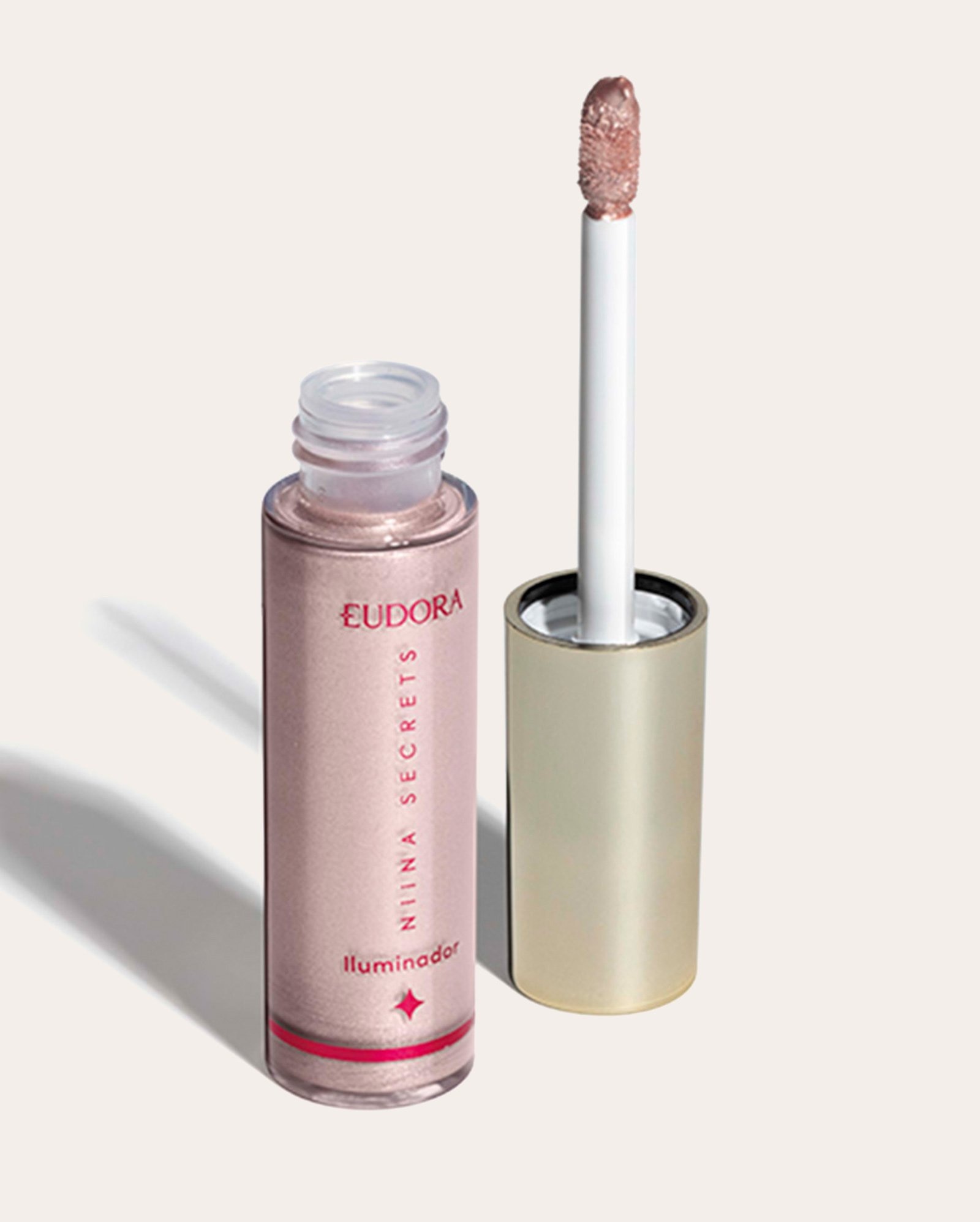 Iluminador líquido Luminous cor rosé 10ml | Niina Secrets