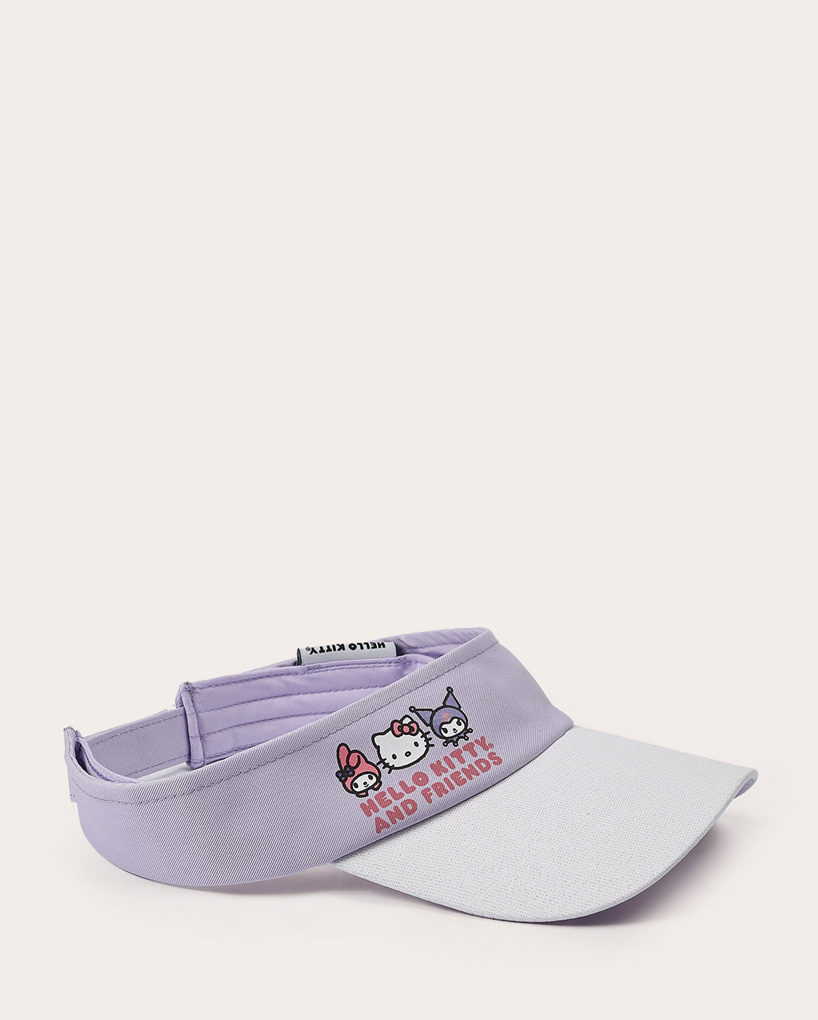 Viseira infantil aba curva Hello Kitty and friends lilás | Sanrio