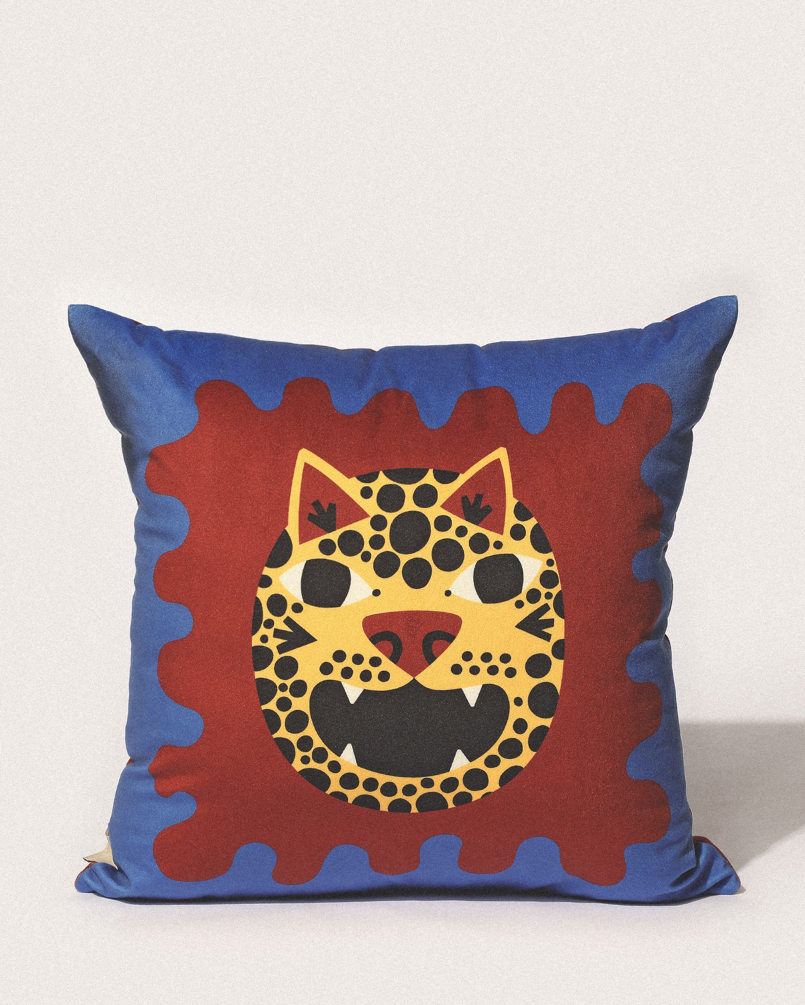 Almofada dupla face aveludada 43cm multicor | Ceramiquinho + Casa Riachuelo