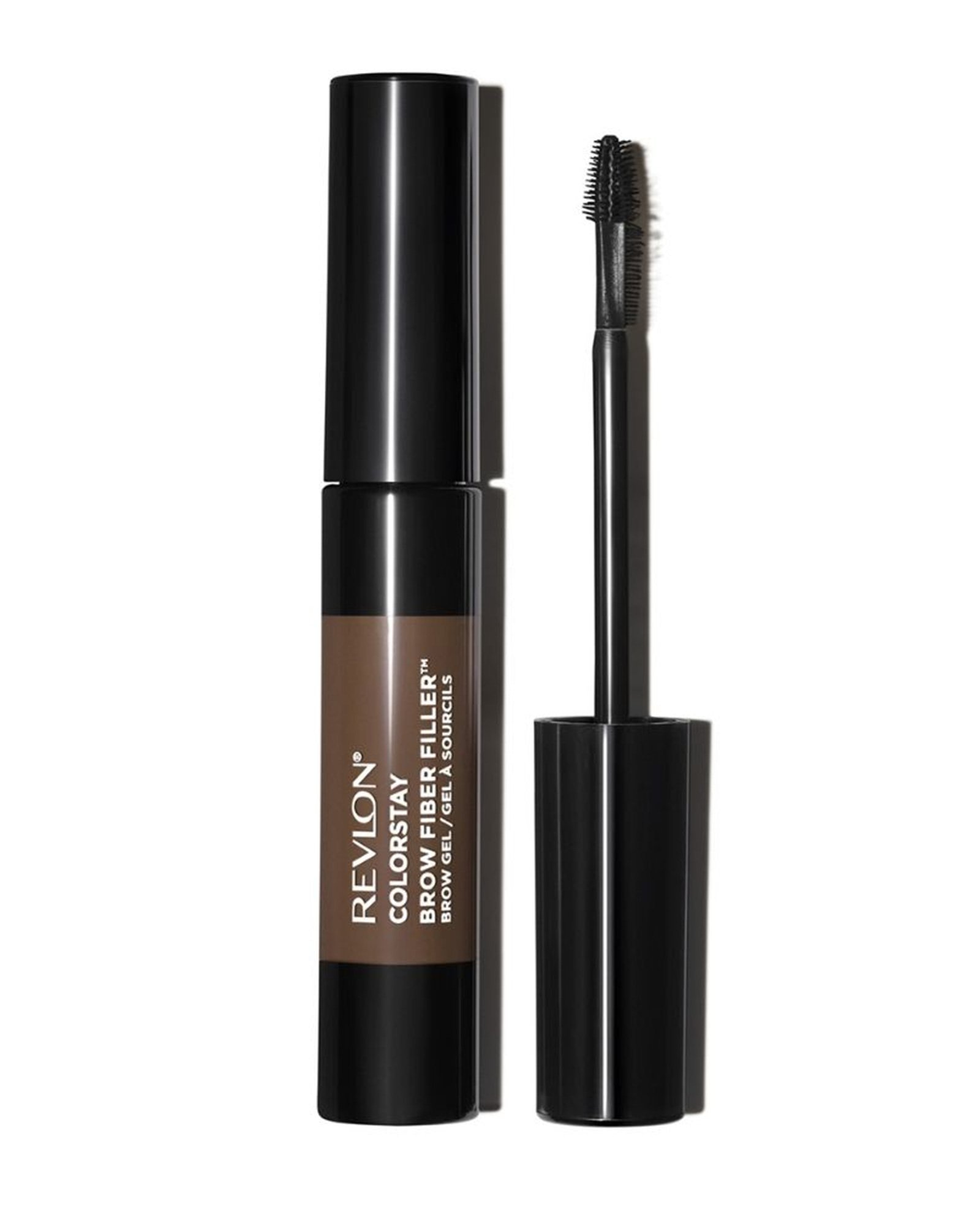 Gel para sobrancelhas Colorstay Brow Fiber Filler Card Medium Brown 6,8ml | Revlon