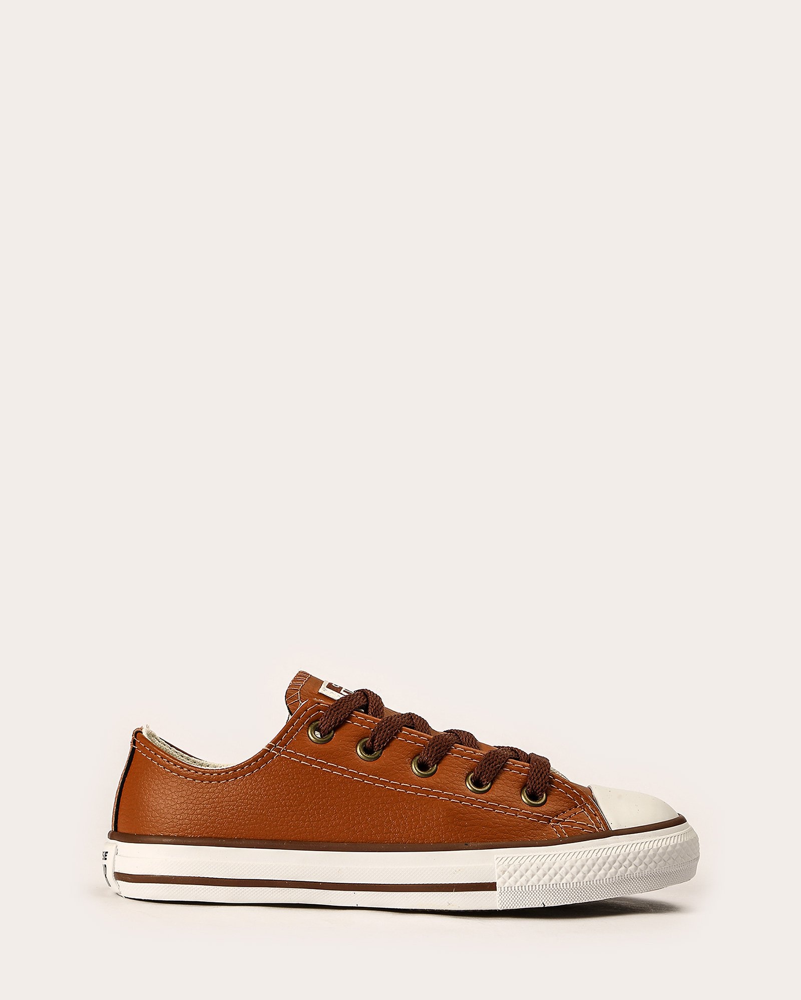 Tênis infantil Chuck Taylor em poliuretano marrom | Converse All Star