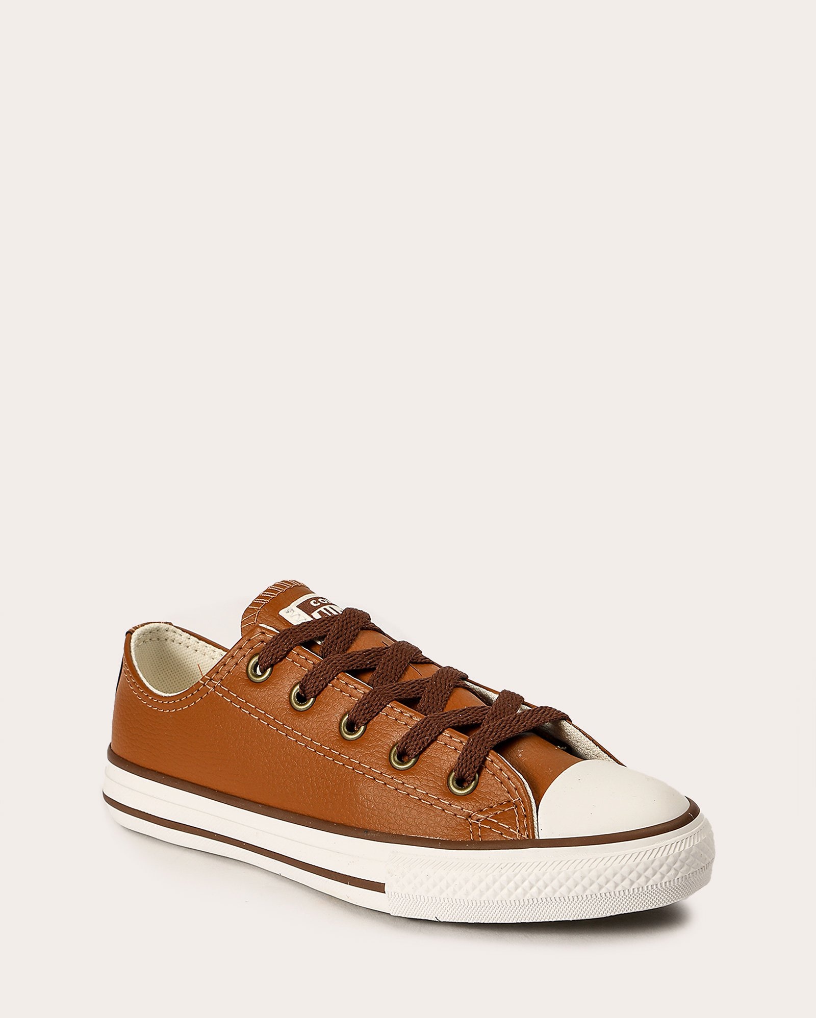 Tênis infantil Chuck Taylor em poliuretano marrom | Converse All Star