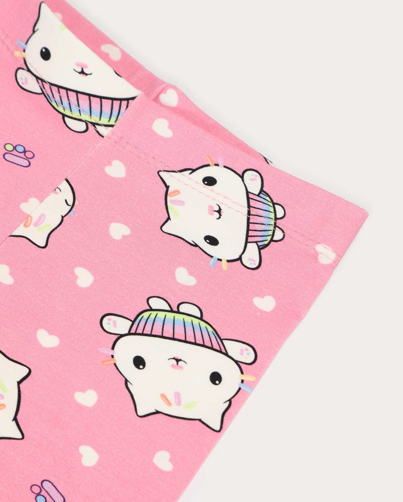 Short infantil ciclista Cakey 1-4A rosa | DreamWorks
