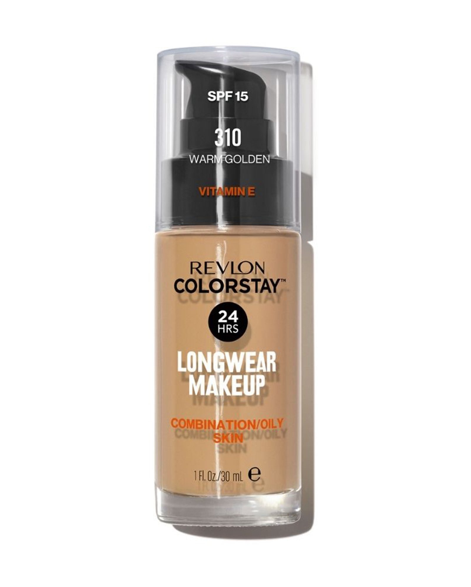 Base líquida Colorstay Combination Oily Skin FPS 15 Warm Golden 310 30ml | Revlon