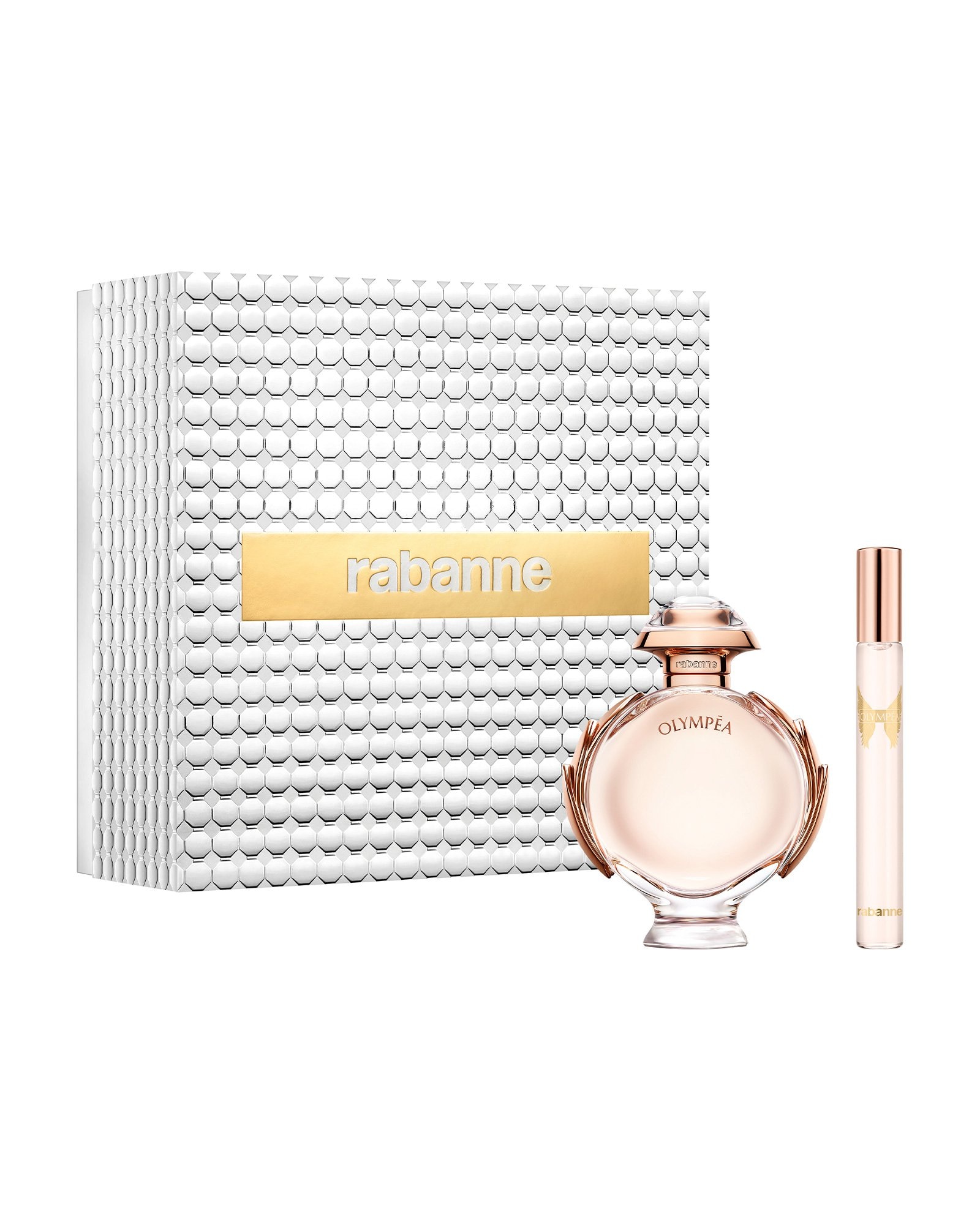 Kit perfume feminino Olympéa EDP 50ml + travel spray 10ml | Rabanne