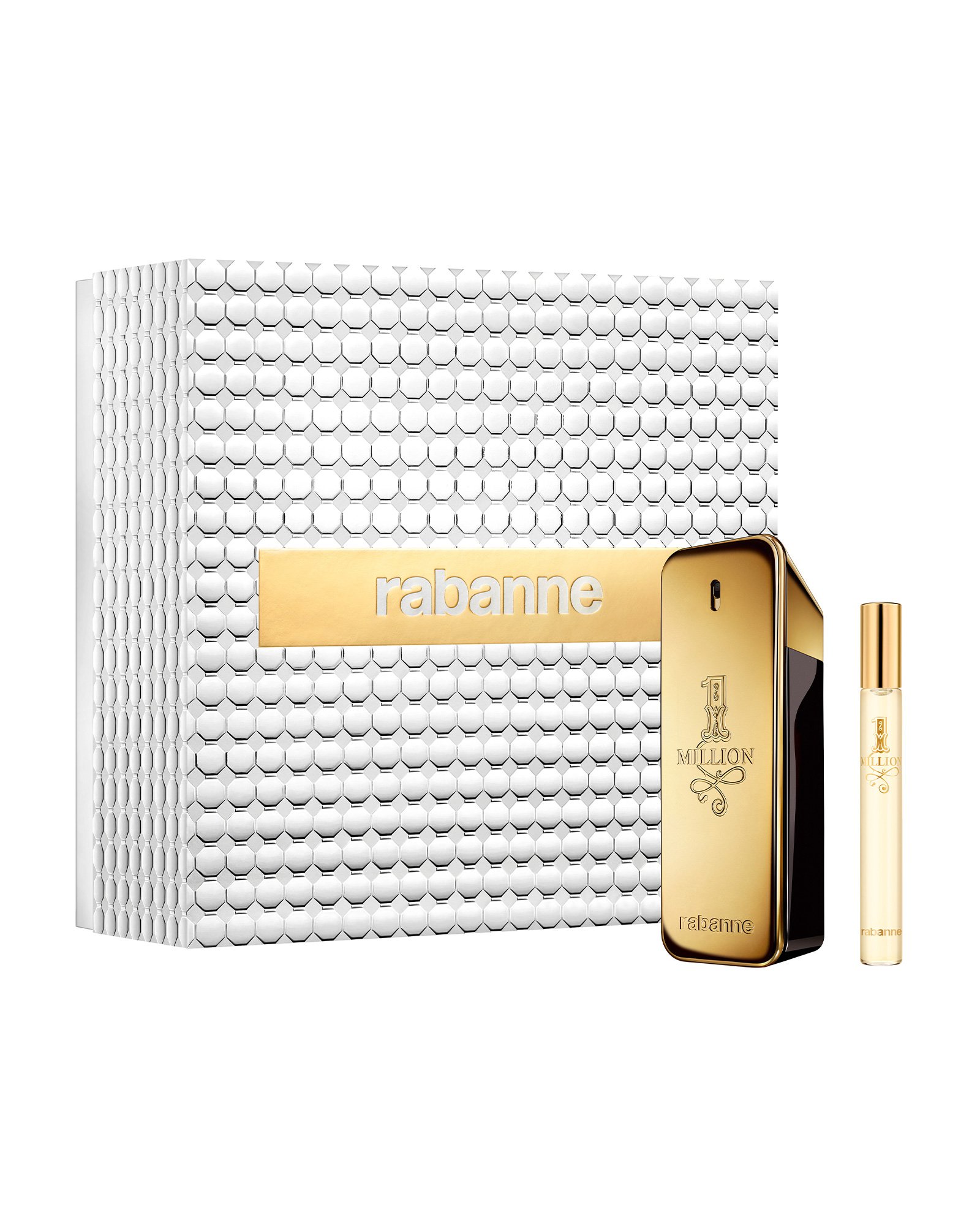 Kit perfume masculino One Million EDT 100ml + travel spray 10ml | Rabanne