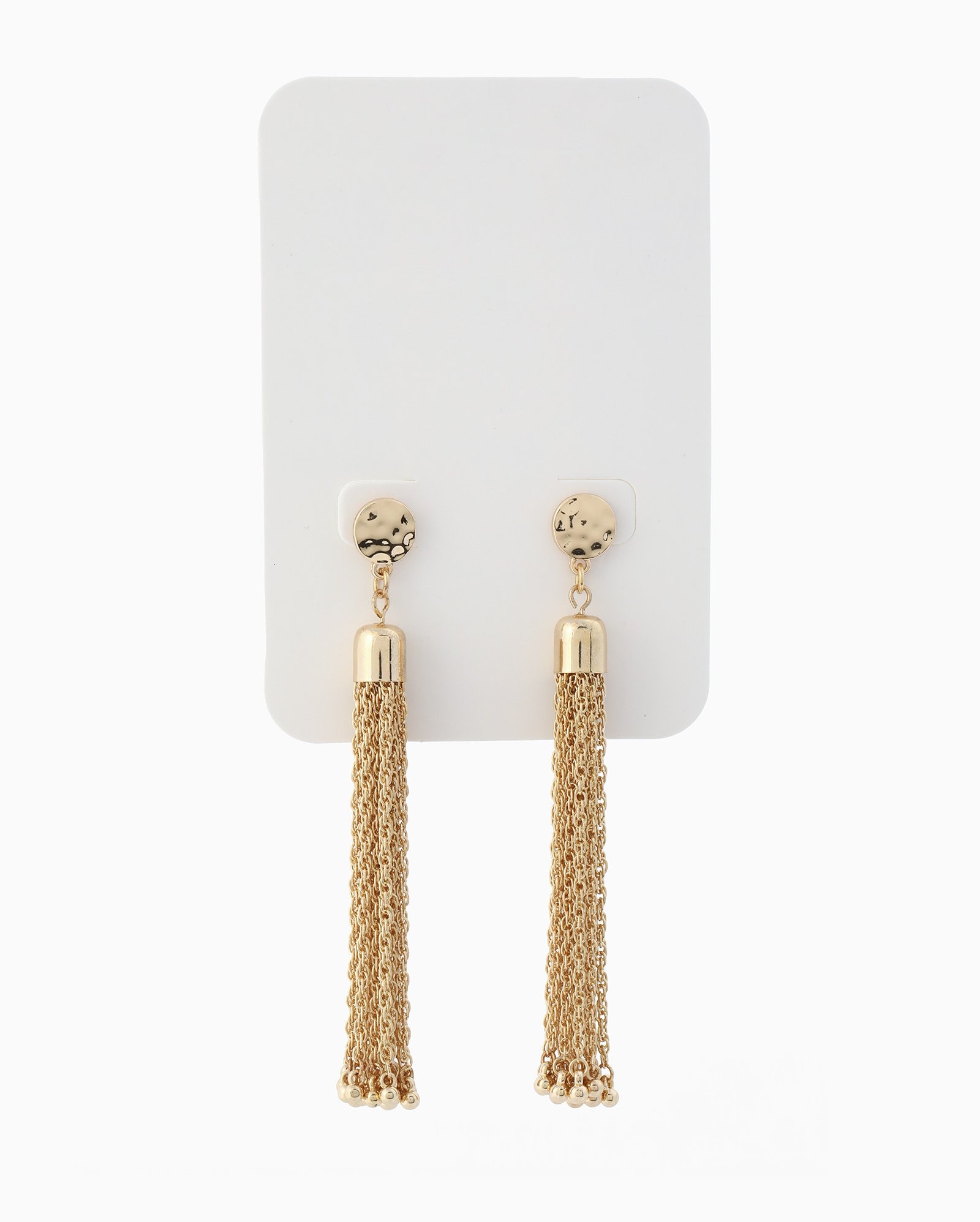 Brinco feminino corrente tassel dourado | Accessori by Riachuelo