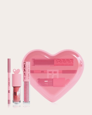 Kit gloss labial Lovechilli + lápis apontável Loveliner + gloss labial Liplove | Fran by Franciny Ehlke