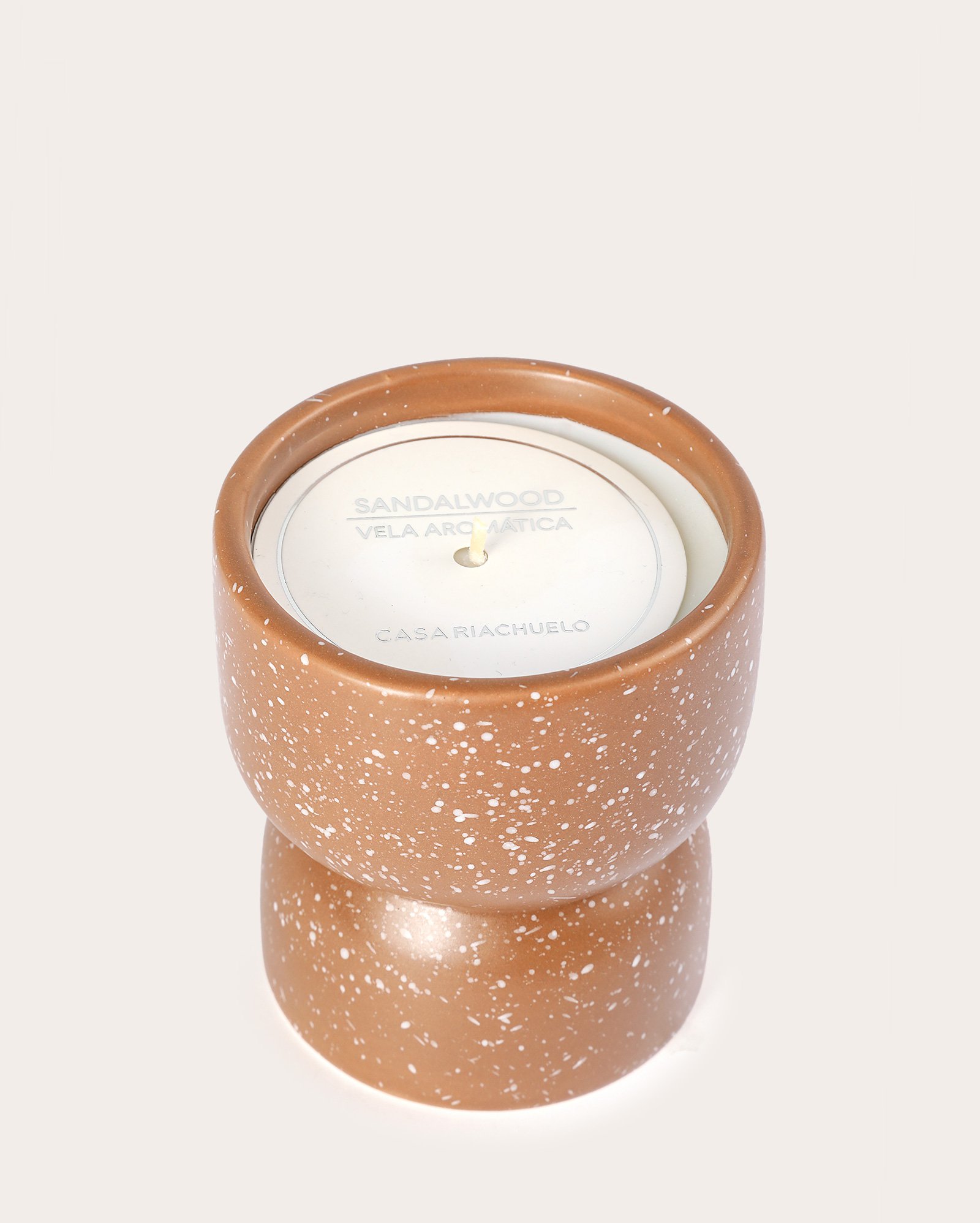 Vela aromática pote 180g - marrom | Casa Riachuelo
