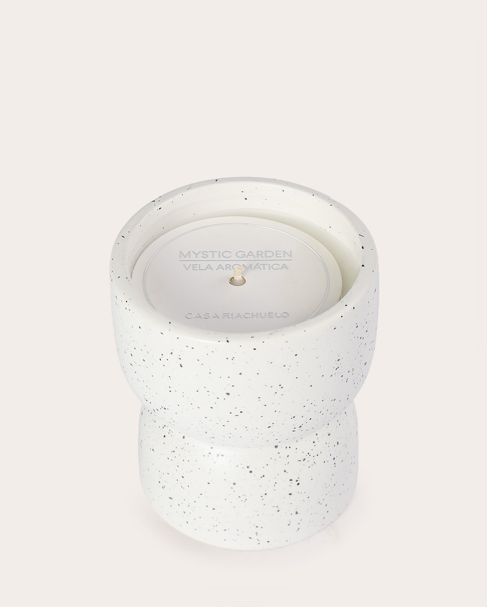 Vela aromática pote Mystic Garden 180g - branca | Casa Riachuelo