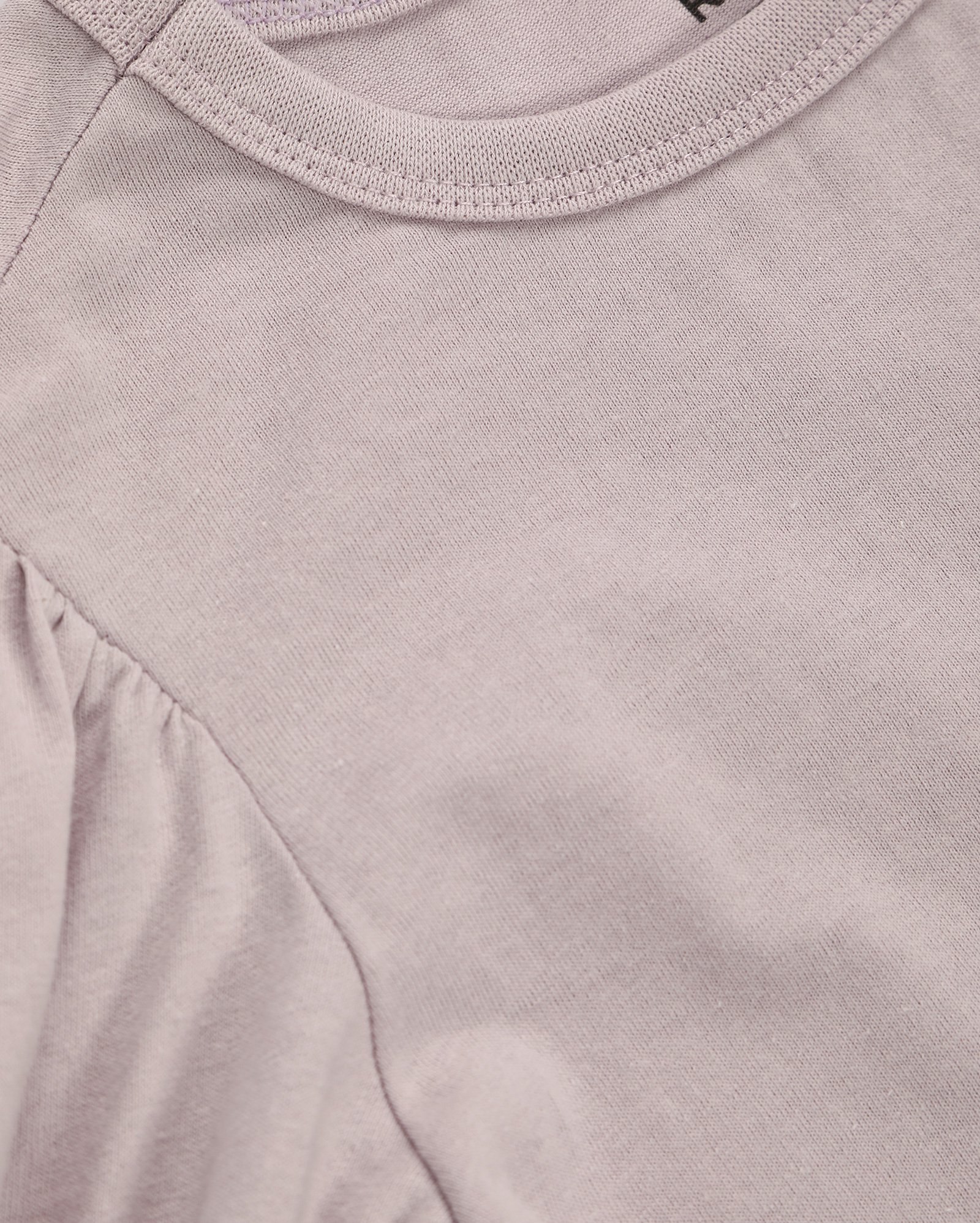 Blusa infantil mangas bufantes 4-10A lilás | Pool Kids