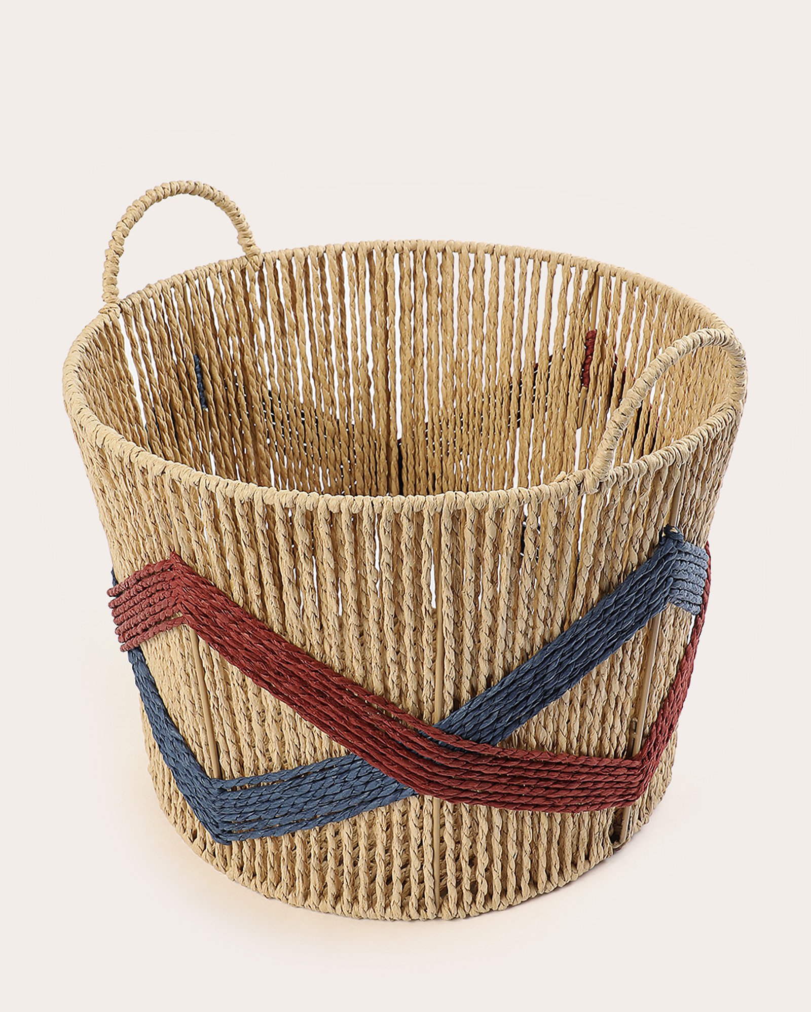 Cesto organizador Malu 28x33cm bege | Casa Riachuelo
