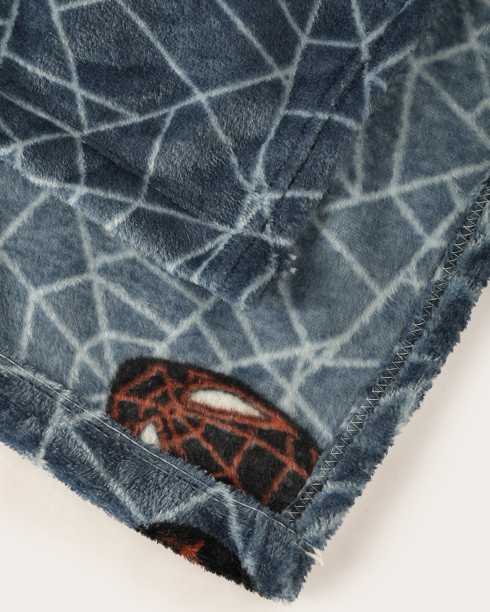 Manta solteiro flannel microfibra Homem-Aranha azul | Casa Riachuelo