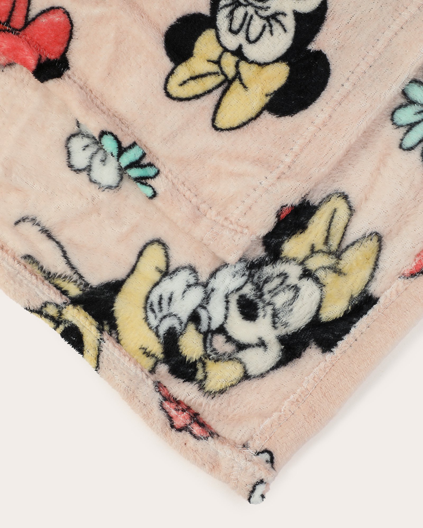 Manta solteiro em microfibra flannel Minnie rosa | Casa Riachuelo