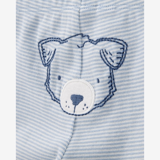 Conjunto longo bebê 3 peças fazendinha multicor | Carter's