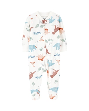 Macacão bebê com pezinho dinossauro branco | Carter's