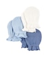 Kit luva bebê 3 pares com ripple multicor | Carter's