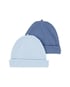 Kit touca bebê 2 peças com dobra - multicor | Carter's