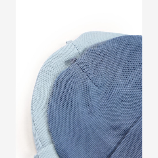 Kit touca bebê 2 peças com dobra - multicor | Carter's