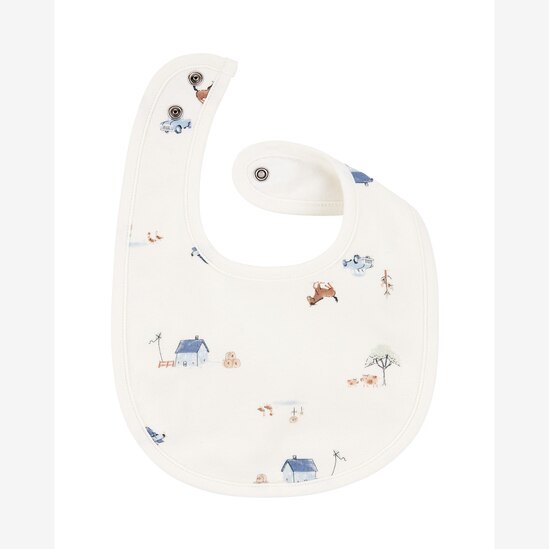 Kit babador bebê 3 peças cachorrinho listras multicor | Carter's
