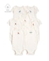 Kit body bebê 7 peças dias da semana off-white | Carter's