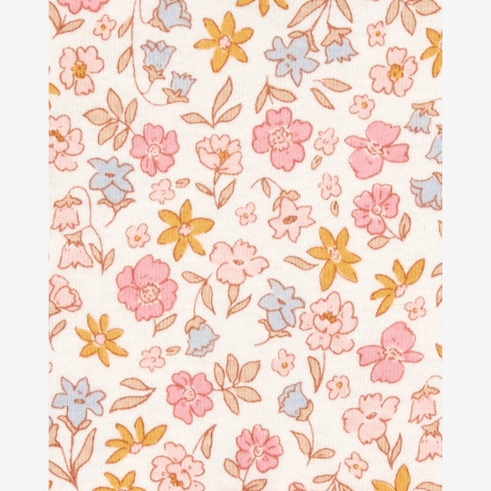 Conjunto longo bebê 3 peças coelhinho multicor | Carter's