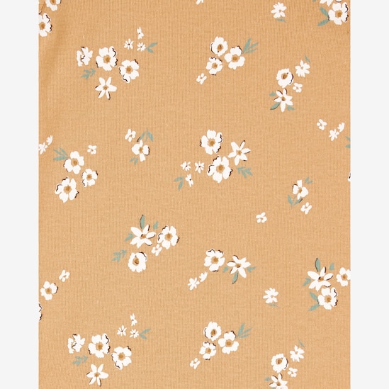 Kit body bebê 5 peças floral listras multicor | Carter's
