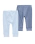 Kit calça bebê 2 peças cós elástico listrado multicor | Carter's