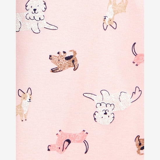 Kit body bebê 5 peças cachorrinhos listras multicor | Carter's
