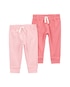 Kit calça bebê 2 peças cós elástico multicor | Carter's