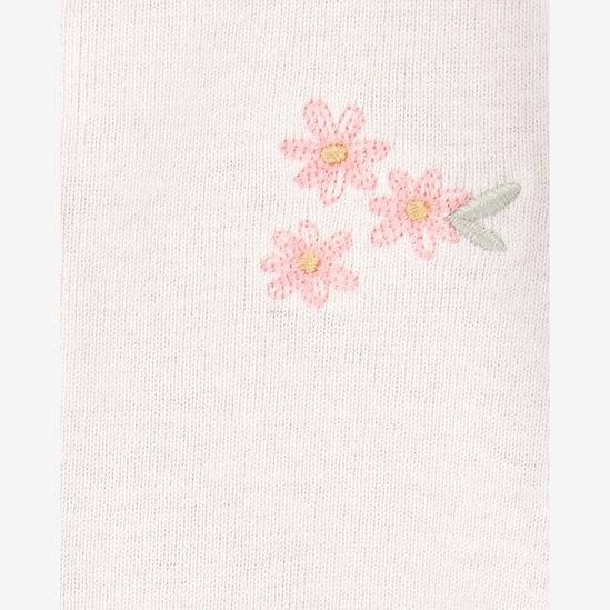 Vestido bebê evasê com casaco floral multicor | Carter's