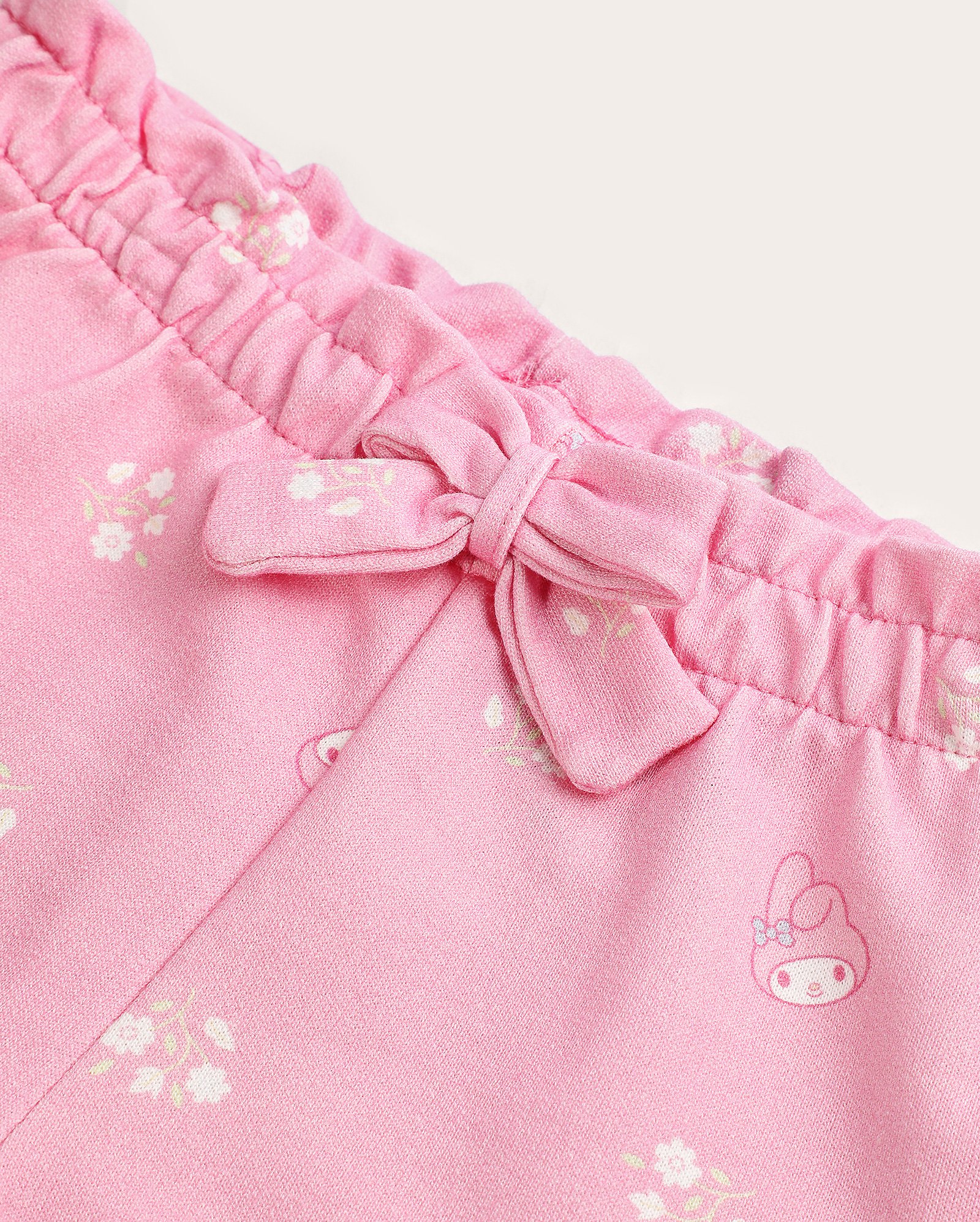 Short de moletom infantil clochard My Melody 4-10A rosa | Sanrio