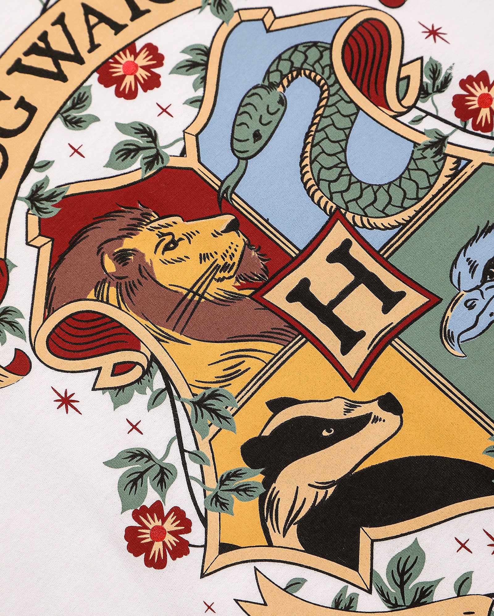Camiseta juvenil oversized Harry Potter branca | Warner Bros.
