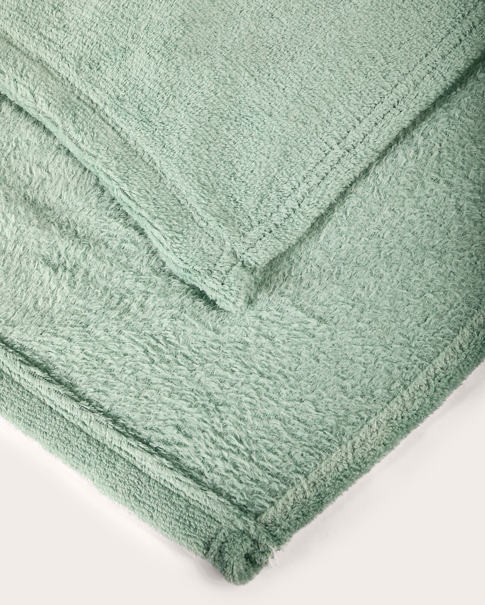 Manta casal fleece de microfibra Smoke - CASAL Verde Claro | Casa Riachuelo