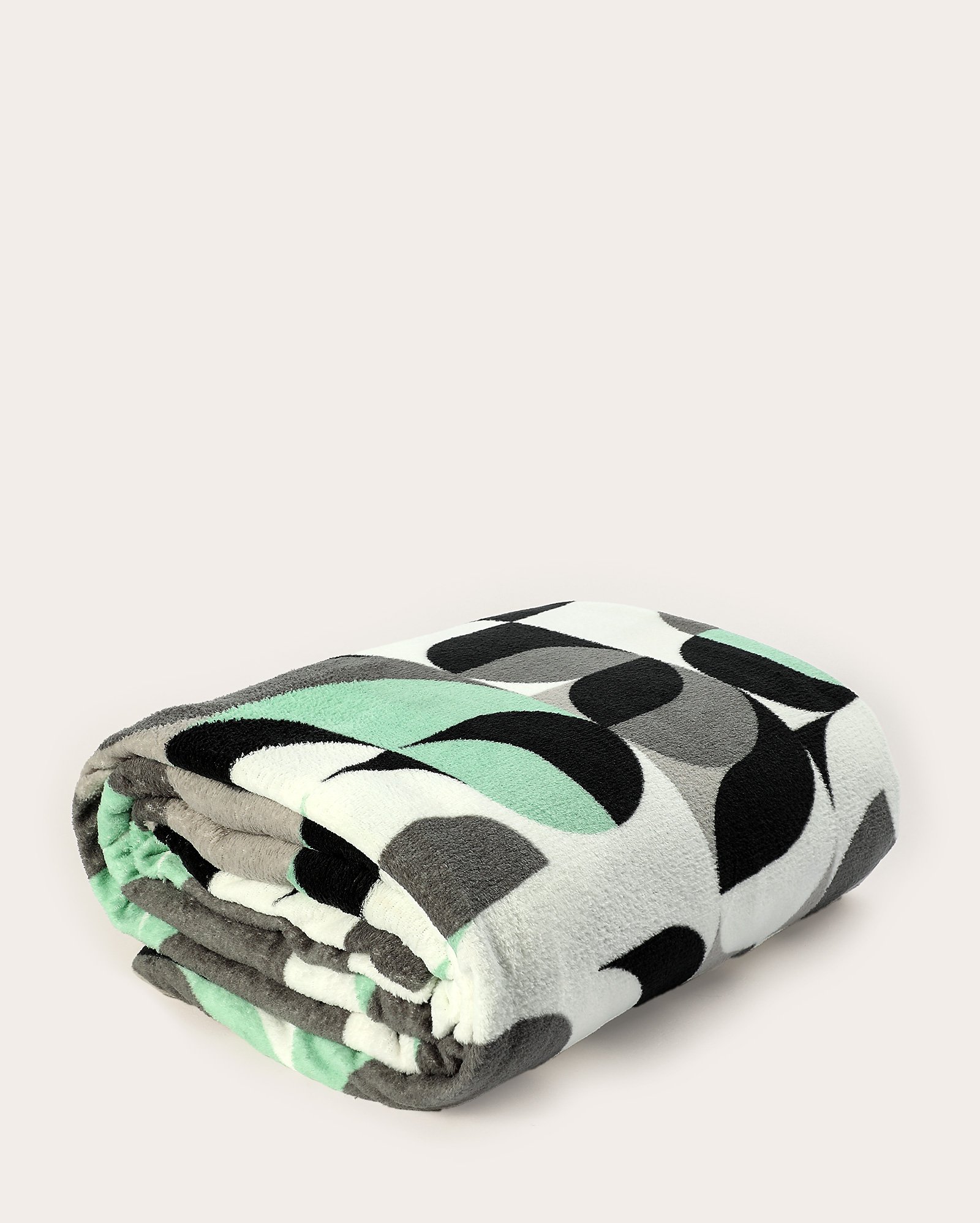 Manta casal fleece geométrica multicor | Casa Riachuelo