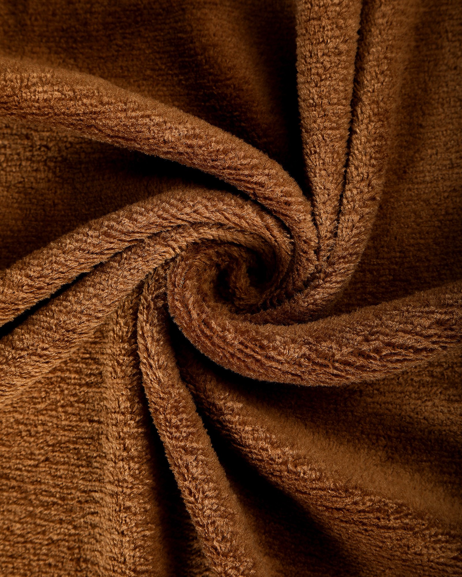 Manta queen fleece de microfibra Smoke - QUEEN Marrom | Casa Riachuelo