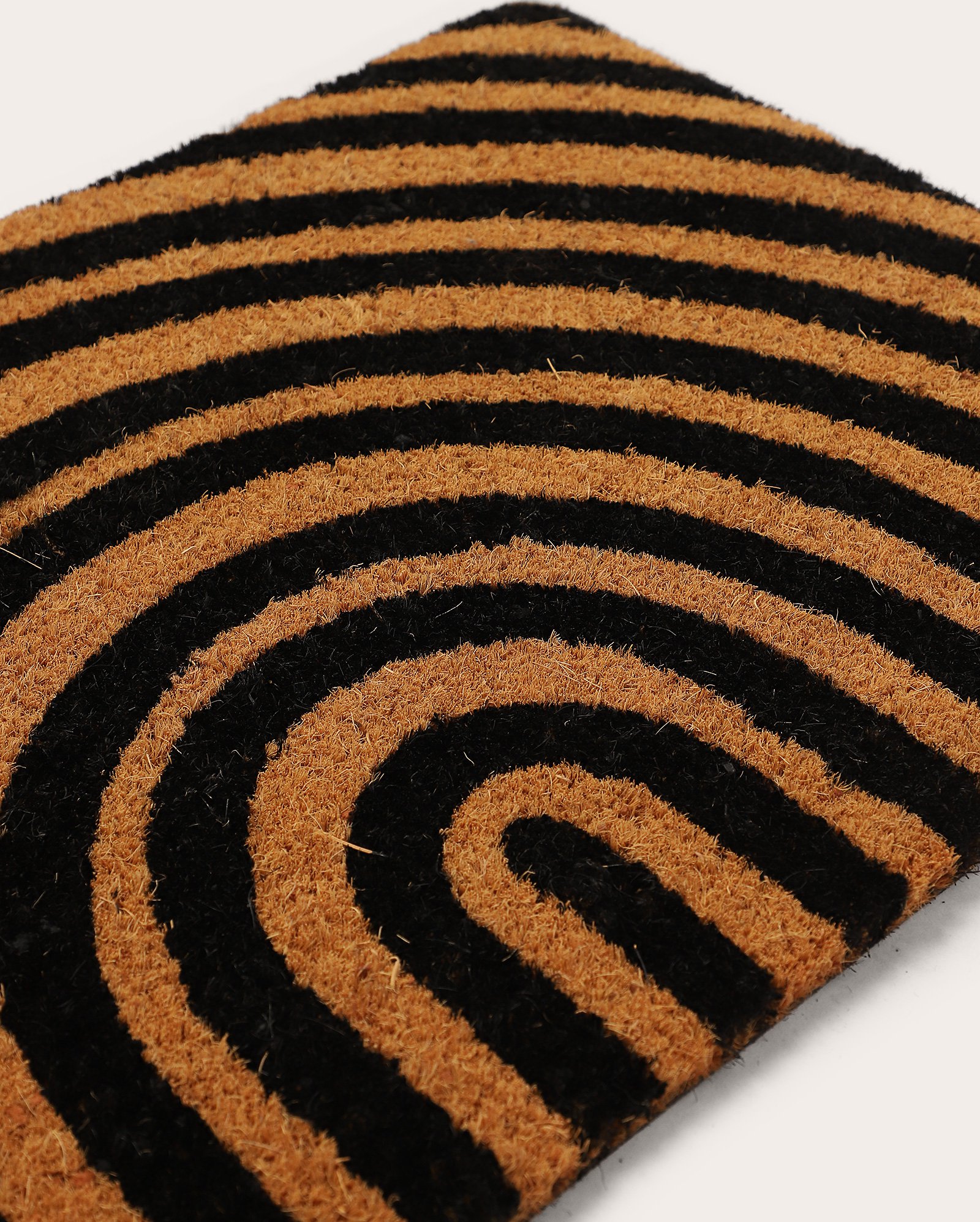 Tapete capacho em listras fibras de coco 40x60cm - multicor | Casa Riachuelo
