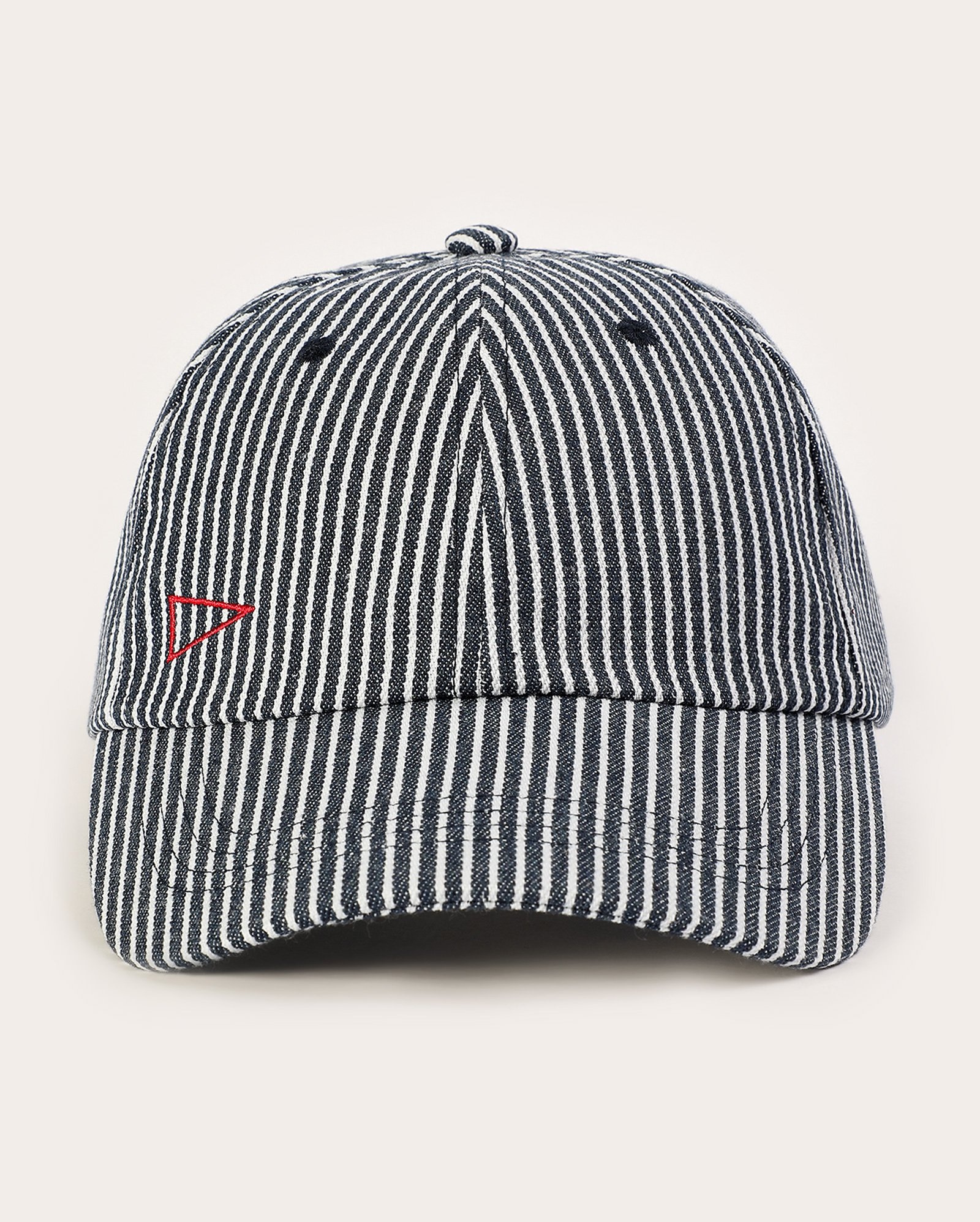 Boné feminino aba curva listrado - Azul Escuro | Pool Jeans